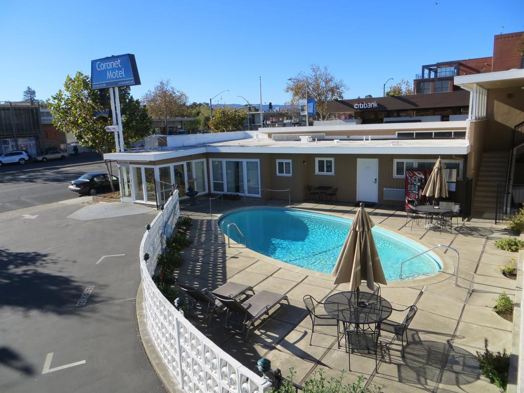 Coronet Motel Palo Alto Exterior foto